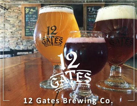 Brewery & Meadery Tour List - 12 Gates Brewing Company